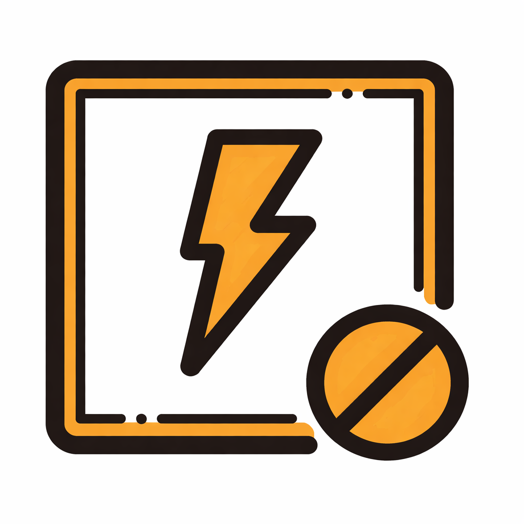 Alerte pas d’électricité Alerte pas d'électricité