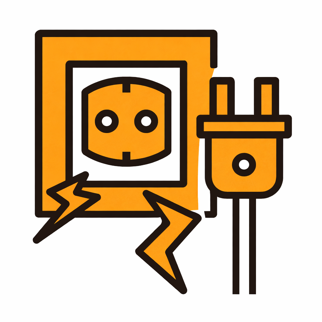 Risque électrique entre prise et fiche Risque électrique entre prise et fiche